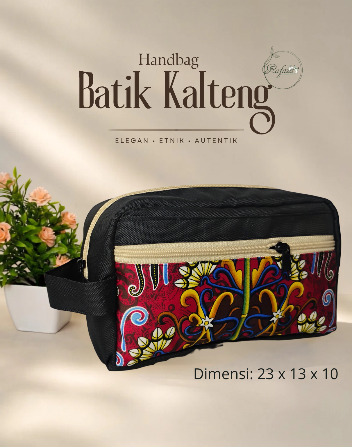 Handbag pouch batik kalteng