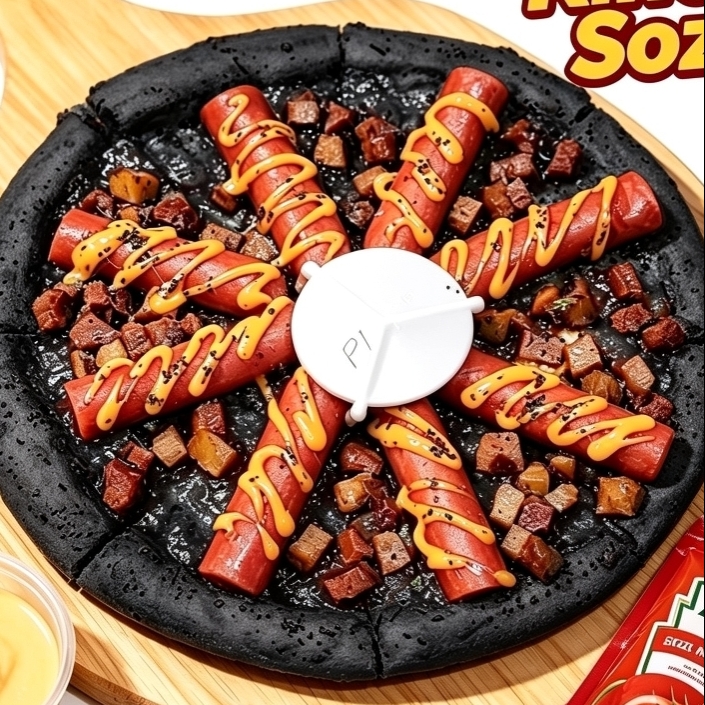 Pizza Kincir Sosis
